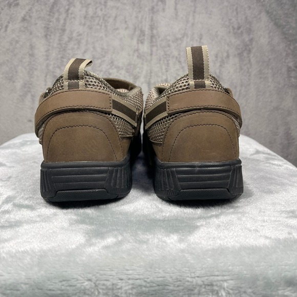 OrthoFeet 573 Clearwater Sandals Mens 11.5 Brown Leather Fisherman Shoes main image 7
